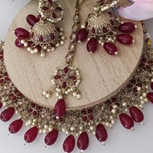 Golden Meroon Stones Meroon Pearls
