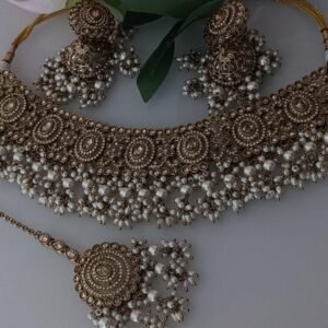 Heavy Golden White Pearls