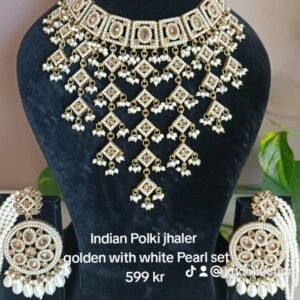 Pakistani Golden White Pearls