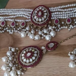 Choker Mirror Megenta