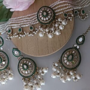 Choker Mirror Green