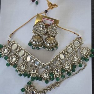 Golden Stones Green Pearls