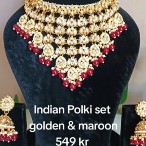 Golden Meroon Pearls