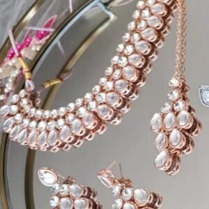 Rose Gold Stone Sett
