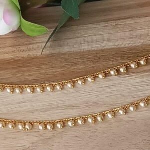 Golden white Pearls