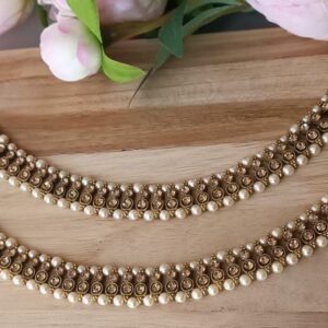 Bronze Pearl & Stones
