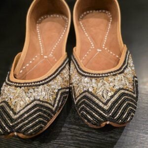punjabi jutti black pj101