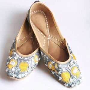 punjabi jutti gray pj102