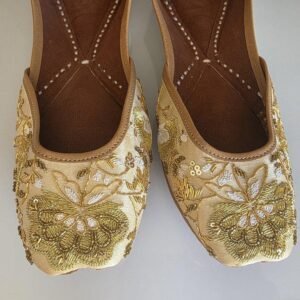 punjabi jutti gold pj106