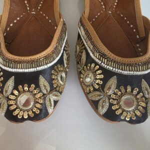 punjabi jutti black pj109
