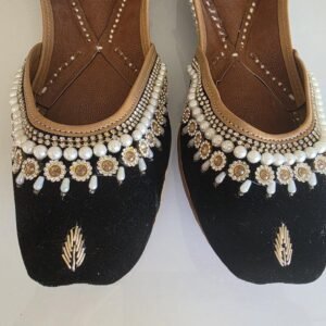 punjabi jutti black pj115