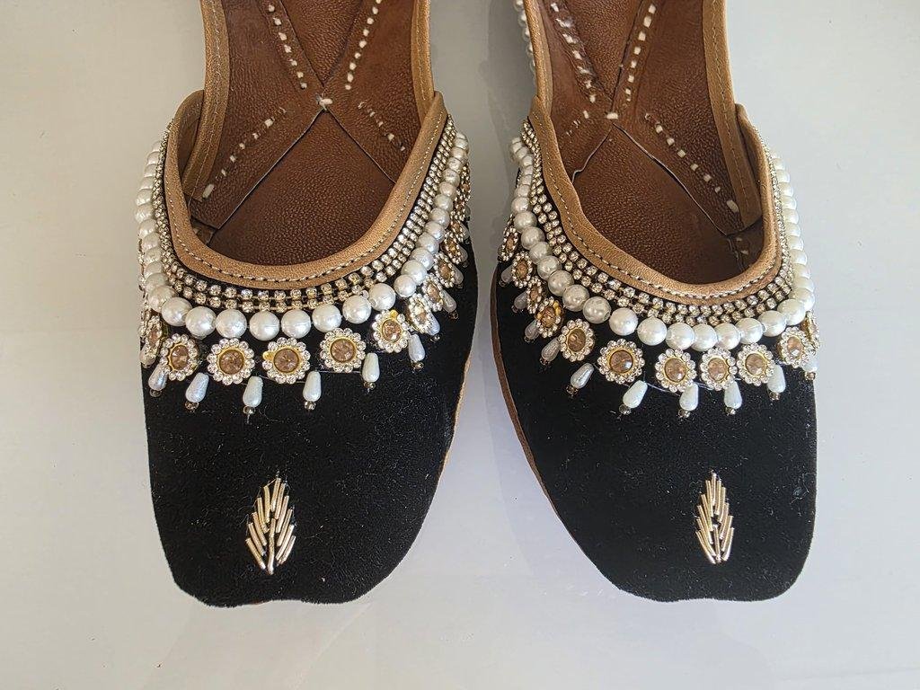 punjabi jutti black pj115