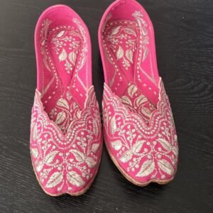 punjabi jutti magenta pj116