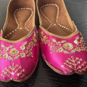 punjabi jutti magenta pj135