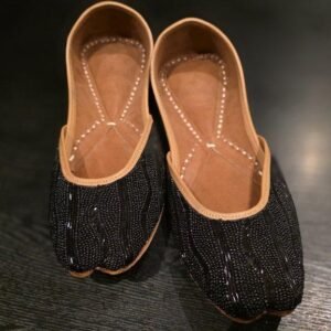 punjabi jutti black pj136