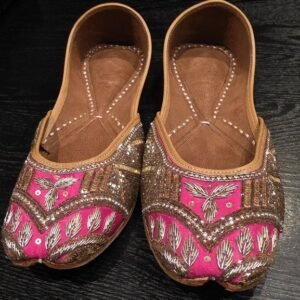 punjabi jutti magenta pj138