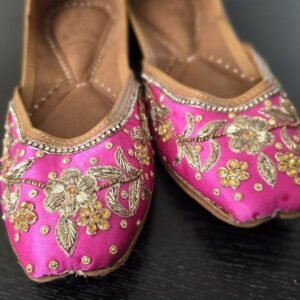 punjabi jutti magenta pj148