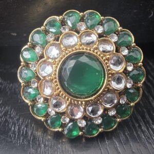 Green Silver stone